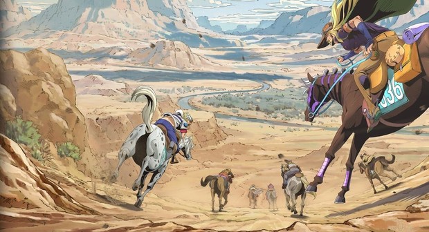 Steel Ball Run : JoJos Bizarre Adventure | استیل بال ران : ماجراجویی عجیب‌ و غریب جوجو